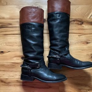 Trask leather riding boots size 10
